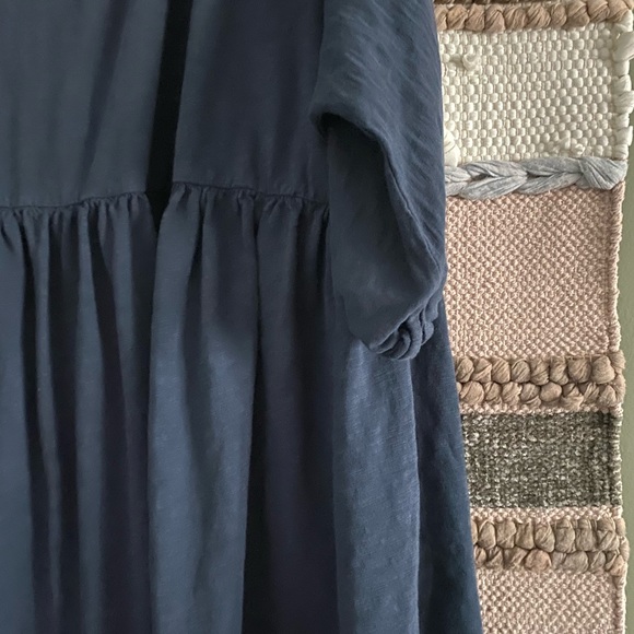 Navy Babydoll Dress - Picture 2 of 3